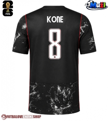Kanada Ismael Kone #8 Venkovní Dres MS 2026 Krátkým Rukávem